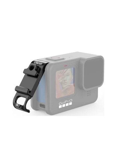 System5 Ulanzi G9-6 Gopro Hero 9 Kablo Girişli Pil Kapağı, Siyah