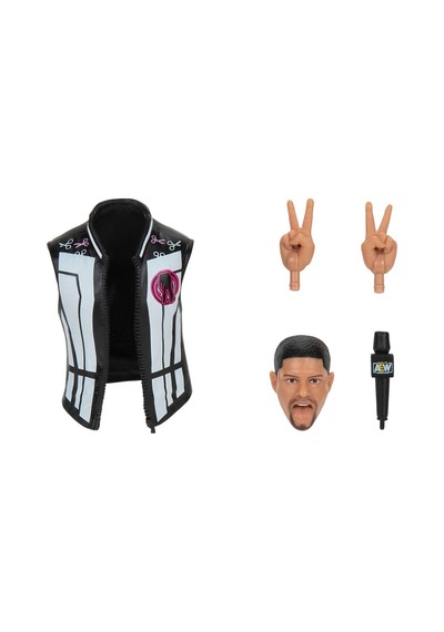 Jazwares Aew Karakterleri Model Aksiyon Figürler S14 Anthony Bowens 127 Diğer