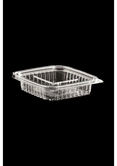 Plastik Kapaklı Sızdırmaz Saklama Kabı 150 Ml 100 Lü Set Tek Kullanımlık Gıda Kabı