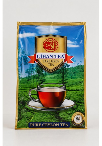 Cihan Tea Earl Grey Dökme Çay Bergamot Aromalı Saf Seylan Çayı 2.5 Kg