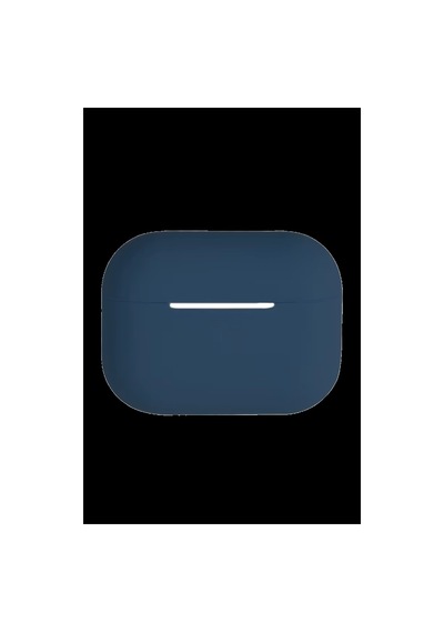 Apple Uyumlu Airpods 4 4.nesil /airpods 5 5.nesil Soft Silikon Kılıf - Lacivert Düz Renkli