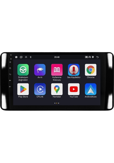 Skoda Kamiq Android Multimedya Sistemi 2021+ 4gb Ram, 64gb Hafıza, Bluetooth, Carplay & Android Auto Kamera  9"