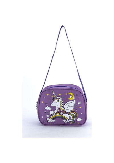 Relxion İlkokul Çantası Beslenmeli Unicorn Mor 1340