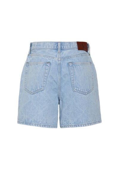 Calvin Klein 90s 6 In Needlepunch Tr Kadın Mavi Denim Şort-15708
