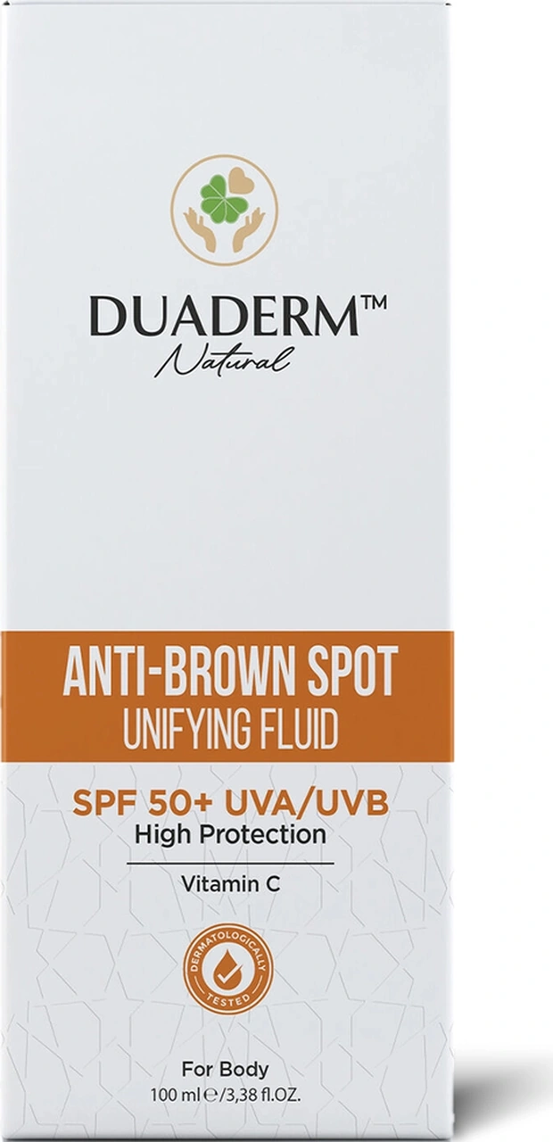 Leke Karşıtı Yüksek Koruma brown Vücut Güneş Kremi Spf50+ Vitamin C + Uva/uvb 100 Ml