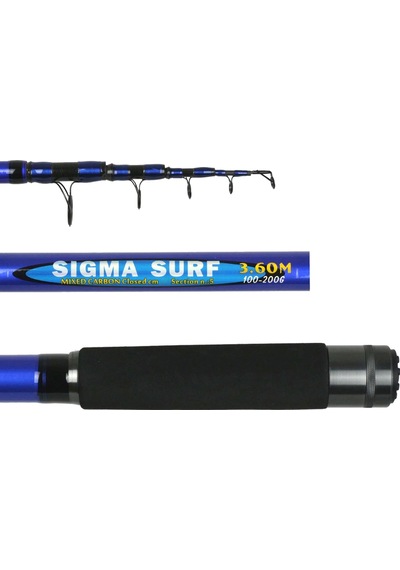 Eurofısh Sigma 100-200g Surf Kamışı Blue 420 Cm