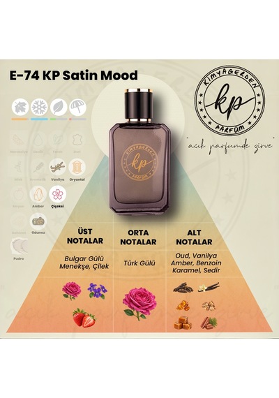 KP E-74 Erkek Parfüm EDP 50 ML
