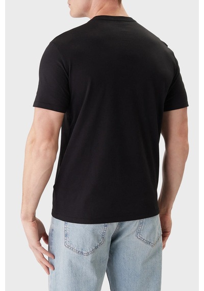 Calvin Klein Erkek T Shirt Lv04rb866g Ub1 Siyah Siyah