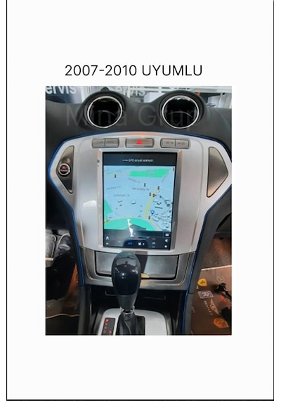 Snp Serisi Ford Mondeo Uyumlu 9.7" Tesla Multimedya Android Teyp 2007-2010 6-128 Gb 9.7''