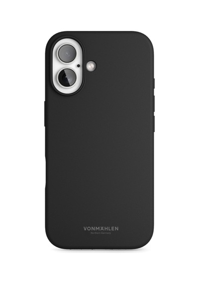 Vonmahlen Yumuşak Silikon Kılıf Apple iPhone Uyumlu 16 Plus Siyah