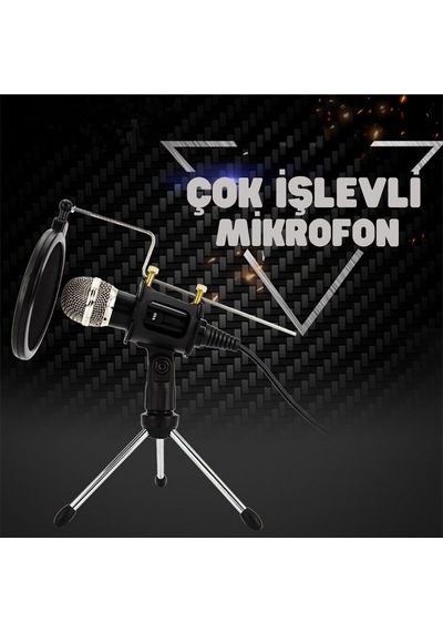 Techtic Kayıt Mikrofonu Kondenser El Mikrofonu