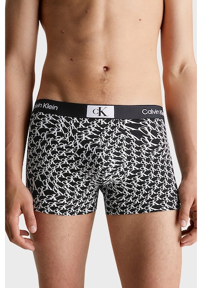 Calvin Klein Erkek Boxer 000Nb3528E Jgn Siyah-Gri-Siyah Siyah - Gri