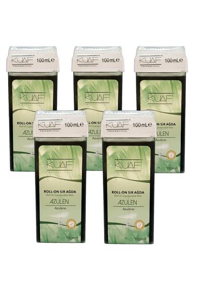 Kuaf Roll-On Azulen Kartuş Ağda 5 x 100 ML