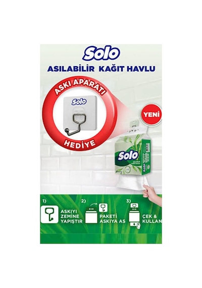 Asılabilir Kağıt Havlu 1 7 Solosr04