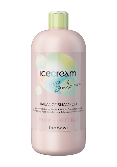 Inebrya Ice Cream Balance Shampoo Yagli Saclar İcin 1000 Ml