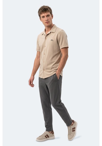 Slazenger Katelın Erkek Bej Gömlek