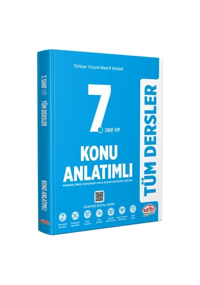 Data 7. Sınıf Tüm Dersler Maarif Model Konu Anlatımlı Data Yayınları