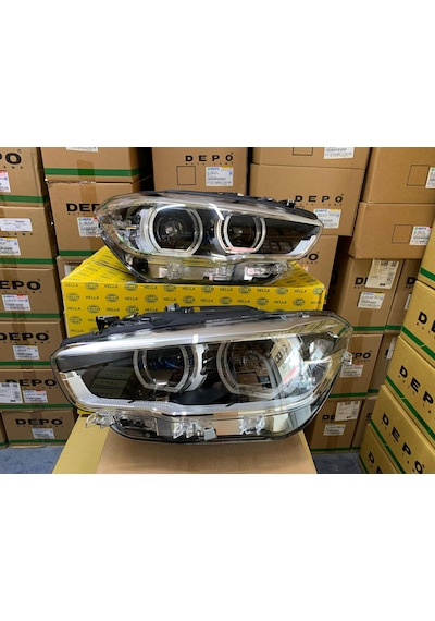Bmw 1 Serisi F20 Lci 2015-2019 Arası Hella Led Sağ Ve Sol Far Takım 63117414141 / 63117414142