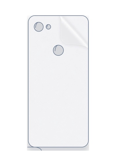 Google Pixel 3a Xl Uyumlu Arka Yüzey Hidrojel Koruyucu Film