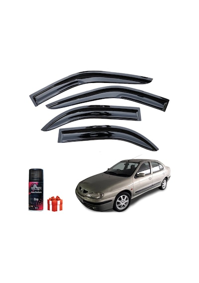 Caraks Megane 1 Mügen Cam Rüzgarlığı Sd 1996-2004 Arası 4'lü Takım + Koku