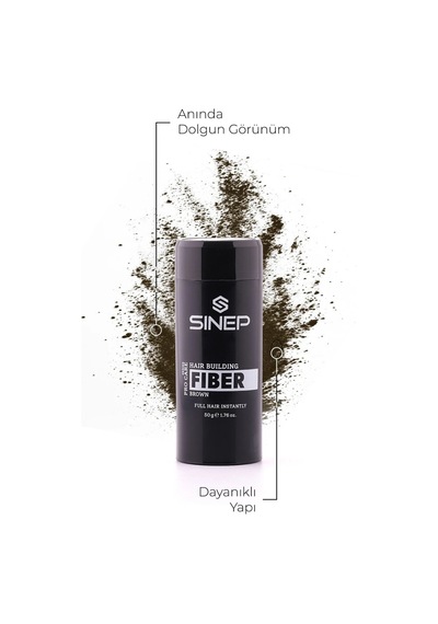 Sınep Saç Dolgunlaştırıcı Topik Kahve