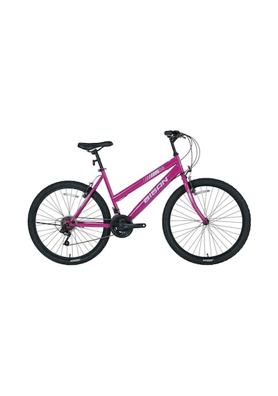 Bisan Sentıero Kadın Dağ Bisikleti 46cm V 26 Jant 21 Vites Mor Beyaz Siyah