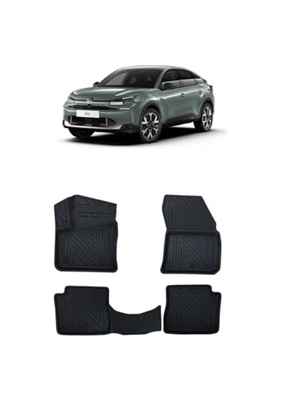Citroen C4 Elektrikli 2025 Model İle Uyumlu 5d Ekstra Havuzlu Paspas Açık Bej