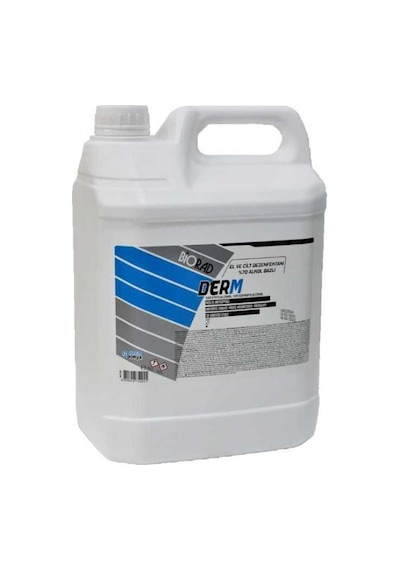 BİORAD DERM EL VE CİLT DEZENFEKTANI 5 LİTRE 2 Lİ AVANTAJLI PAKET