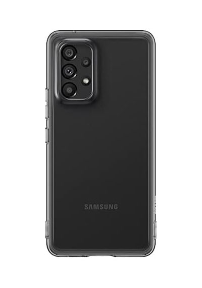 Galaxy A53 Şeffaf Kılıf - Siyah 50 x 22