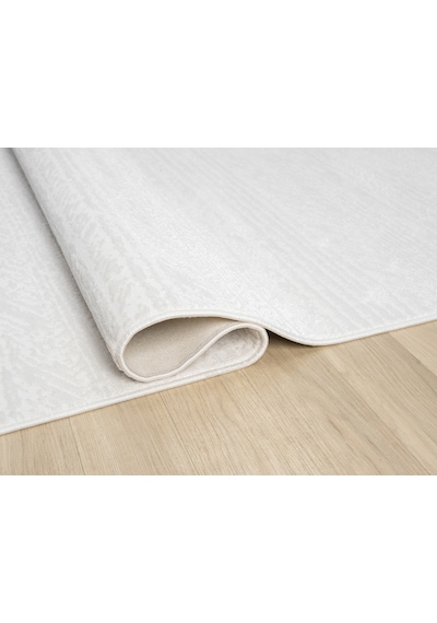 Mariesse Home Aspendos Akrilik Dokuma Salon Mutfak Koridor Kesme Yolluk Dokuma Makine Halısı Aspendos01 5115-krem