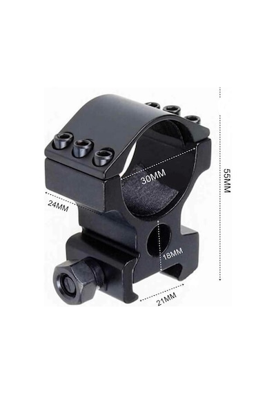 30mm/21mm Lazer Fener Bağlama Aparatı Çok Renkli
