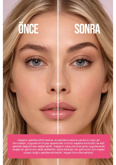 The Brow Glue Crazy Lift Extra Strong Hold Kaş Sabitleyici Jel 7 Ml 0
