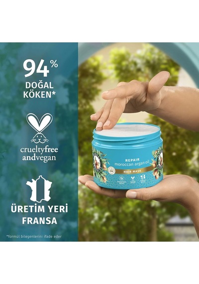 Onarıcı Argan Yağı Saç Bakım Maskesi 300ml