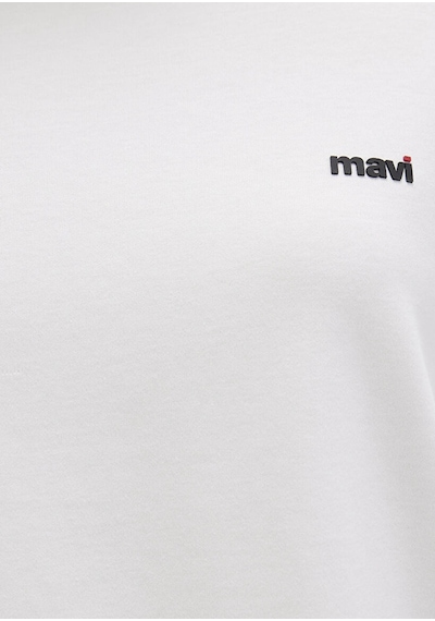 Mavi Kırık Beyaz Kadın T-shirt M1612122-70057 Kırık Beyaz