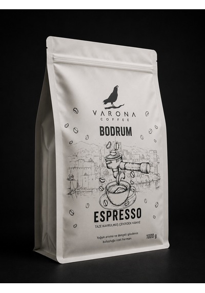 Varona Bodrum Espresso Blend Çekirdek Kahve 1kg
