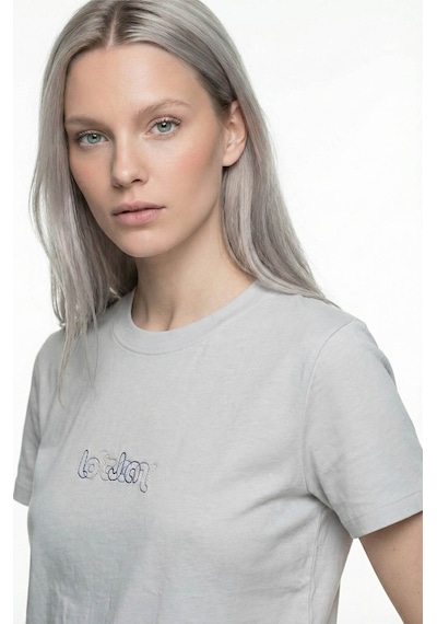 Boxy Fit Lila Kadın T-shirt Lf2042206 Mor