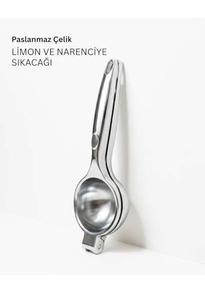 Paslanmaz Çelik Kaplama Limon Ve Narenciye Sıkacağı Çok Renkli