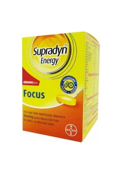 Supradyn Energy Focus Multivitamin 30 Tablet