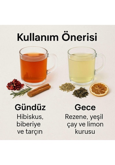 Bitkisel  Seti 6'lı Doğal  Seti Bitki Çayı Seti Doğal Destek