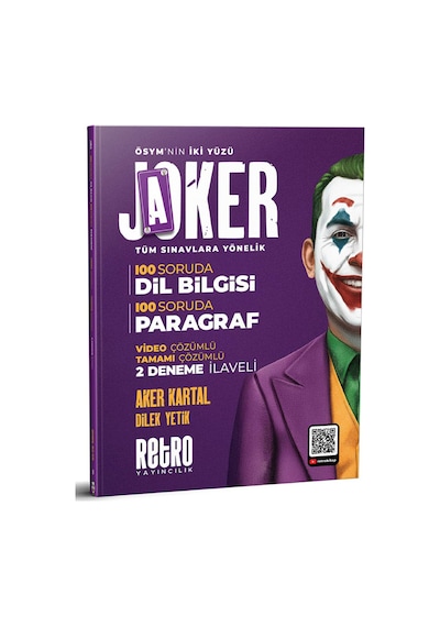 Tüm Sınavlara Yönelik Joker + Paragraf Soru Bankası Aker6666