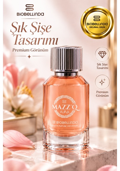 Mazz O Aura Kadın Parfümü Eau De Parfum Kalıcı Ve Şık Koku 50 Ml Aromatik