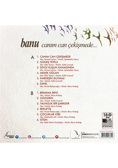 Banu - Canım Can Çekişmede Plak + Özel Tasarımlı İç Zarf