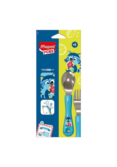Maped Picnik Miniz Çatal-kaşık Seti 875001 Çok Renkli