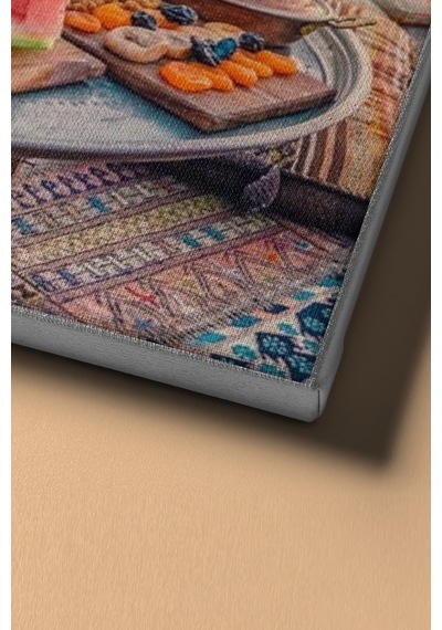 Webstyle Sayılarla Boyama Seti Kasnaklı Kapadokya'da Meyve Kefyi 50 X 65 Cm