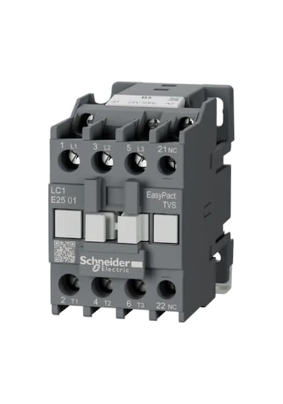 Schneider Electric Easypact Tvs Lc1E2501B5 3P 25A 24Vac Güç Kontaktörü