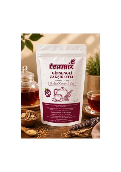 Ginseng Çakşır Otlu Çay 20 Süzen Poşet Bitki Çayı