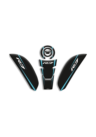 Motosıklet Kaplama Yamaha R6 Tank Pad Set 2021/2024 Uyumlu 03