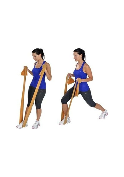 Egzersiz Bandı 1 Metre Siyah Renk
