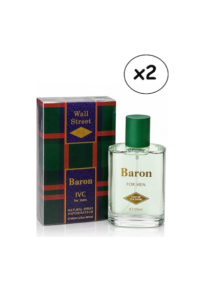 Wall Street 2li Set -baron Ivc- For Men Parfüm 100ml Fresh