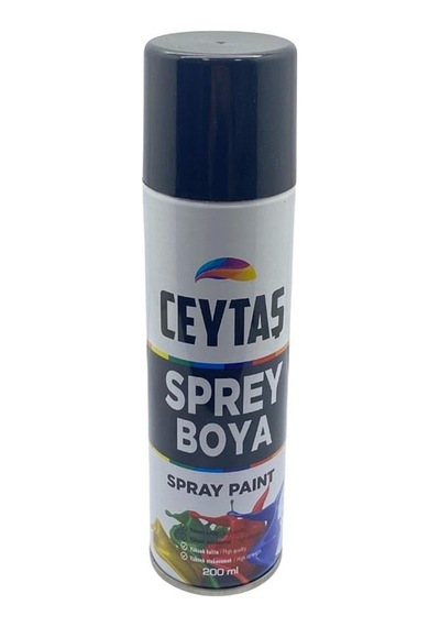 Sprey Boya Siyah Parlak 200 Ml